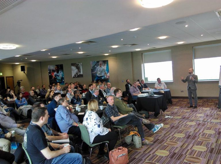 Speaking at the Madejski Stadium: How AI and Cognitive Services can transform your applications.