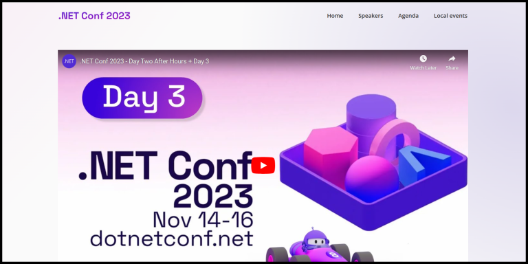 Sessions That Caught My Eye During .NET Conf 2023